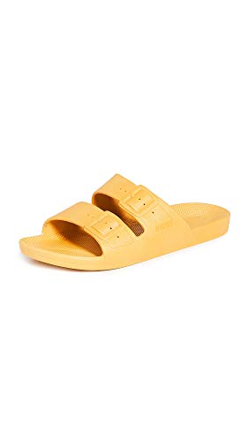 Freedom Moses Women's Moses Two Band Slide Sandal