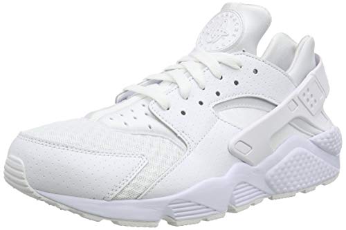 Nike Men's Air Huarache White/White/Pure Platinum Running Shoe 9