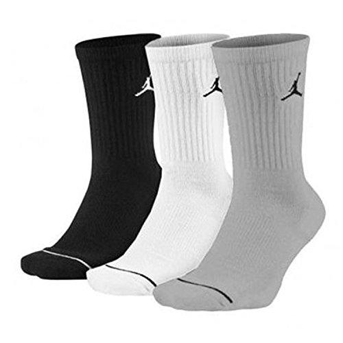 Jordan Men's Jumpman Dri-Fit Crew Socks Multi 3 Pair SX5545-019