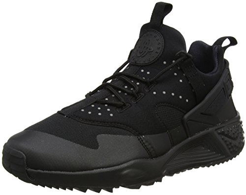 Nike Women's Air Huarache Running shoes, Black/Black-anthracite, 7