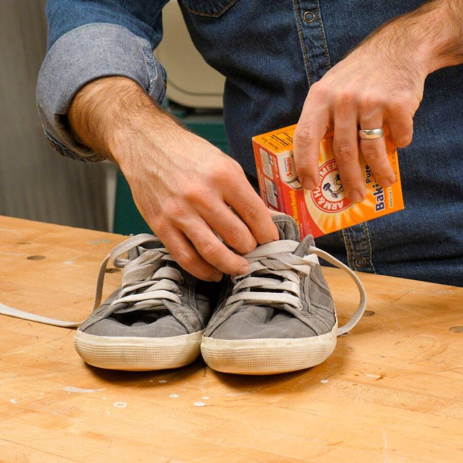 How To Get Rid Of Shoe Odor With Baking Soda?